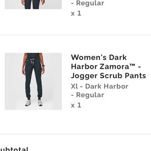 Women’s Dark Harbour Zamora Fig Scrub Bottoms